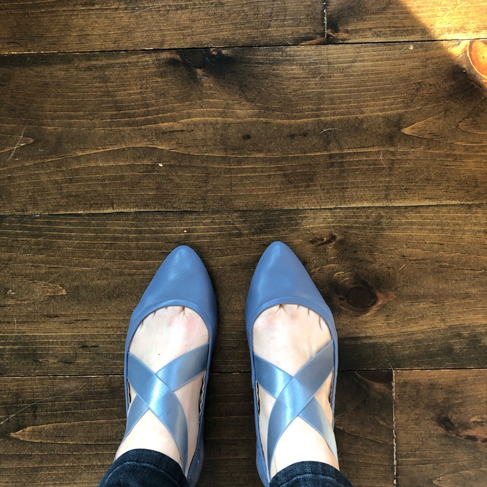 Taryn Rose Leather ballet flats